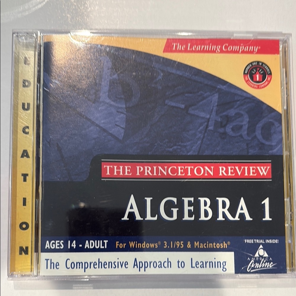 Algebra 1 CD - Blue and Yellow